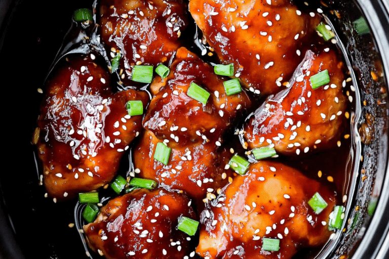 Crockpot Honey Garlic Chicken