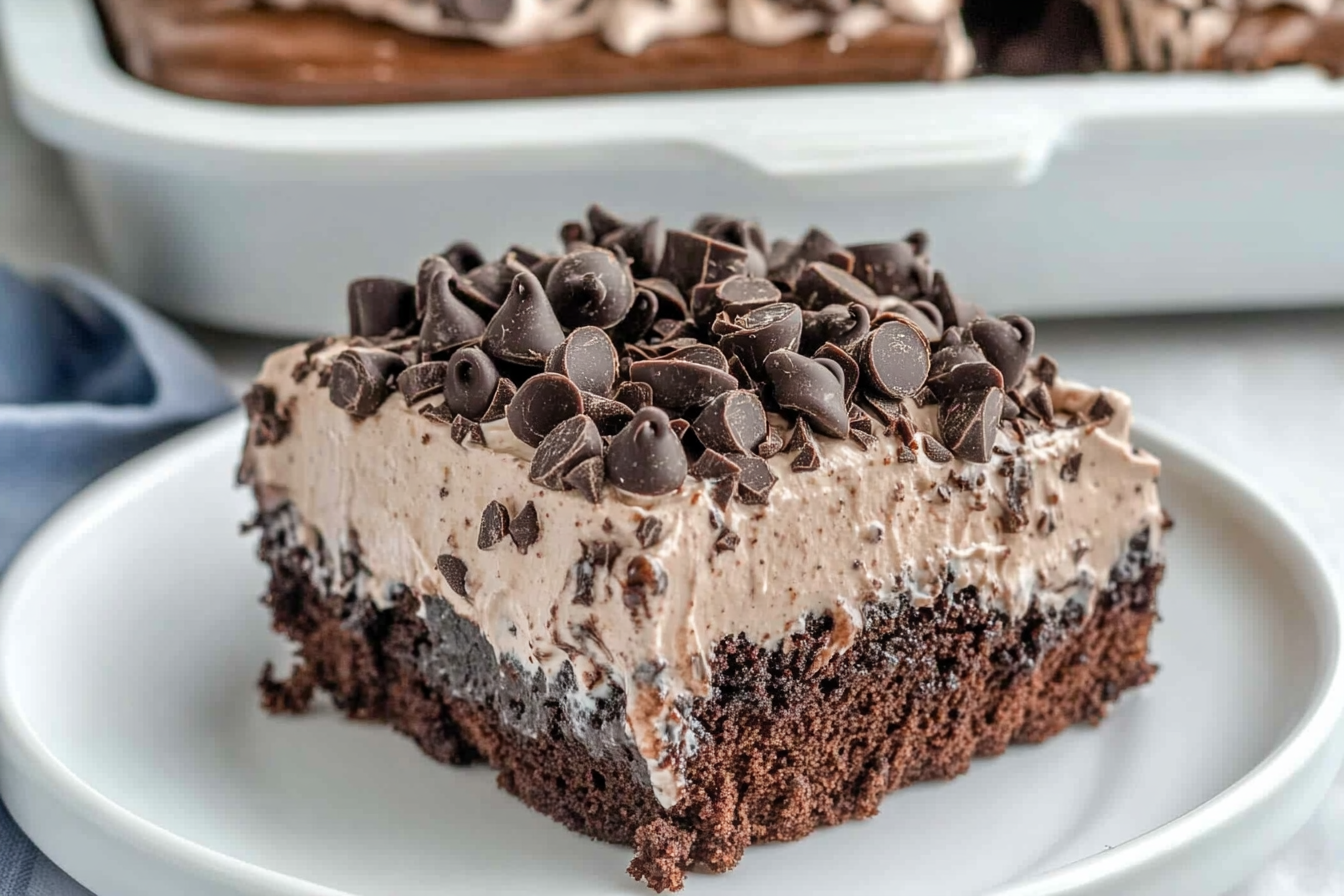 Death by Chocolate Poke Cake