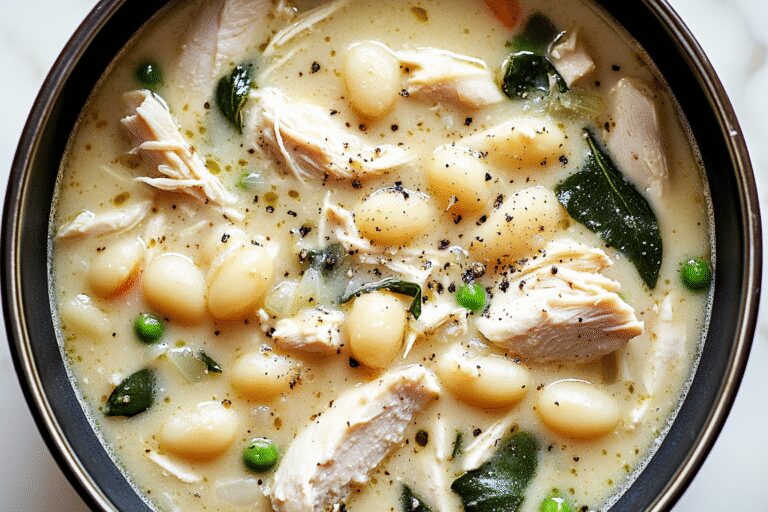 Easy Slow Cooker Chicken Pot Pie