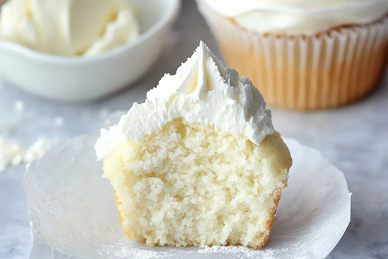 Easy White Cupcakes