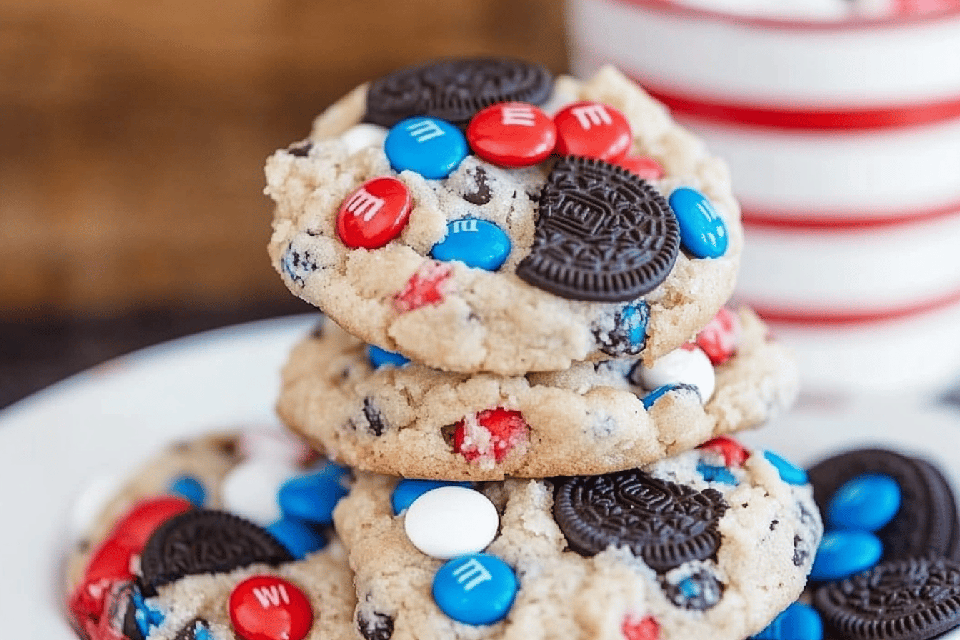 Fireworks Cookies and Cream Cookies