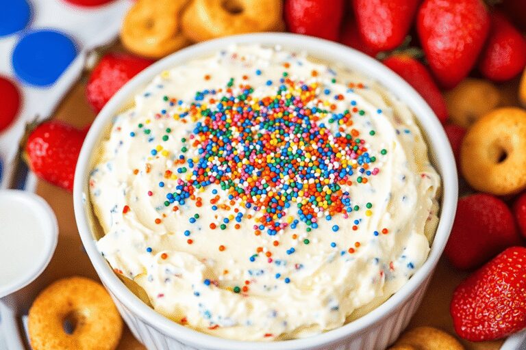 Funfetti Cake Batter Dip