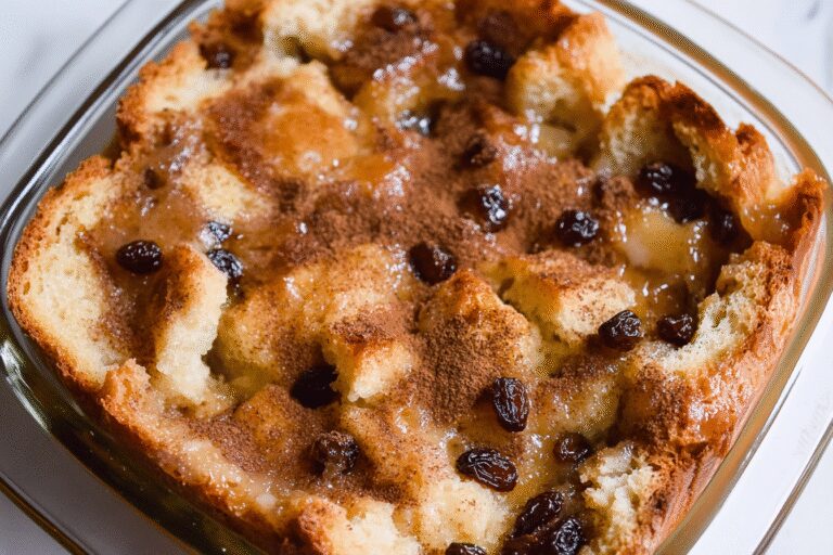 Last Minute Bread Pudding