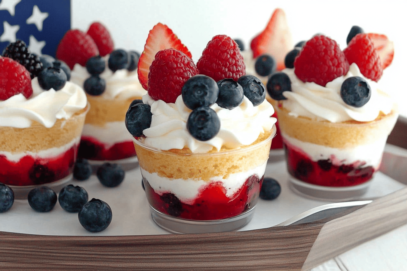 Mini Berry Trifles