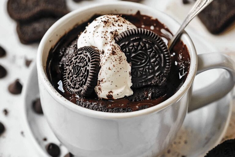 Oreo Mug Cake