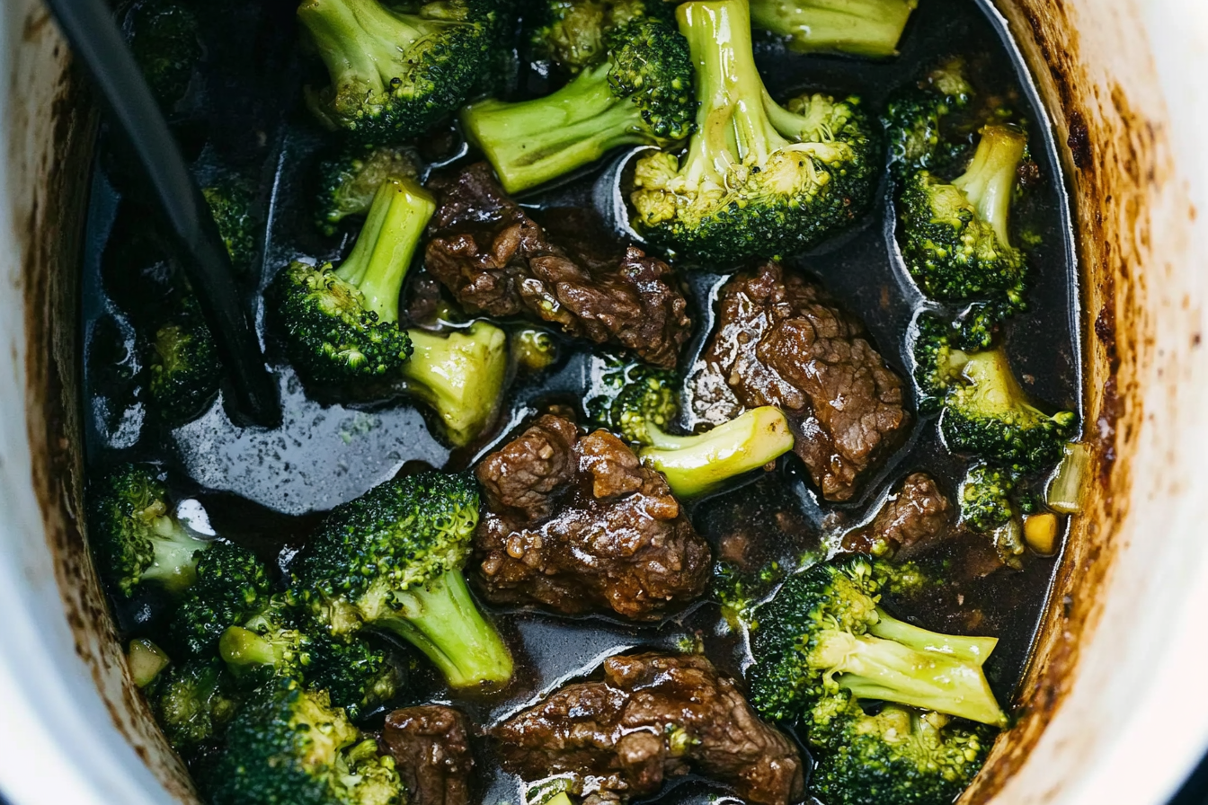 Slow Cooker Beef and Broccoli