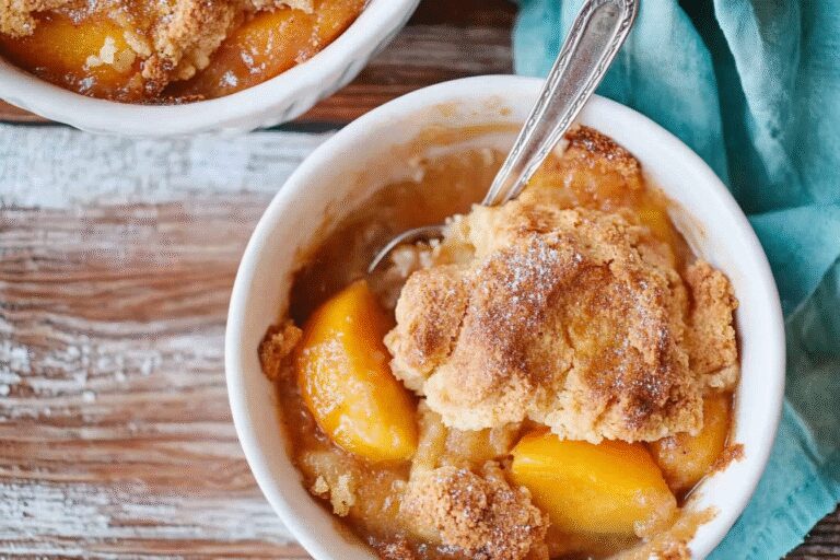 Southern Peach Cobbler