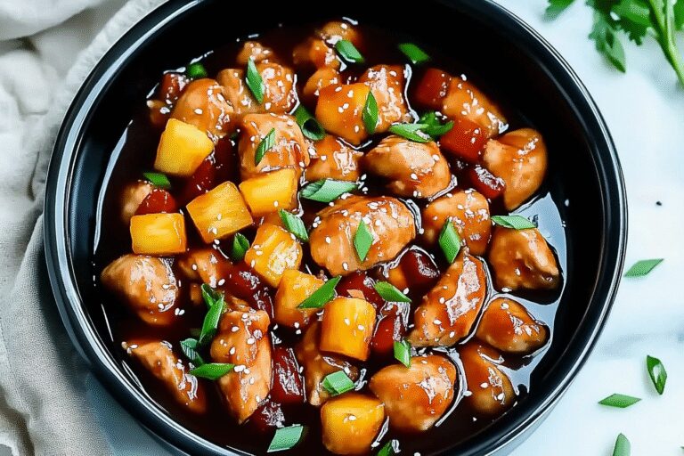 Sweet Hawaiian Crockpot Chicken