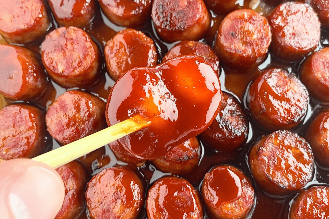 BBQ Sausage Bites