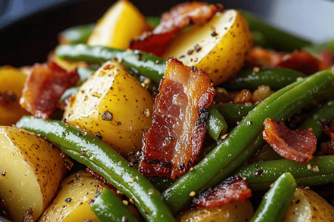 Country Ranch Green Beans Potatoes