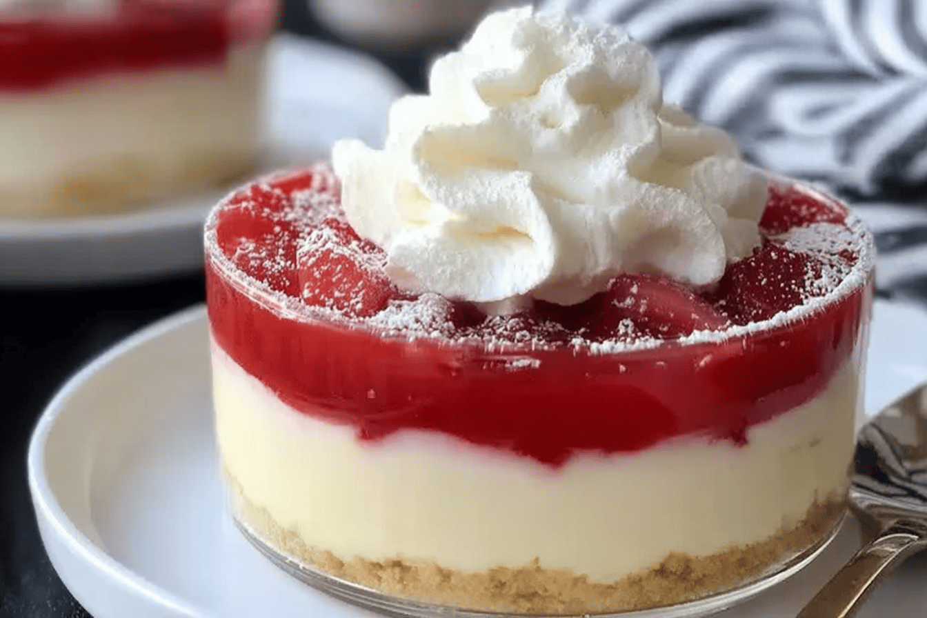 Rhubarb Cheesecake Creams