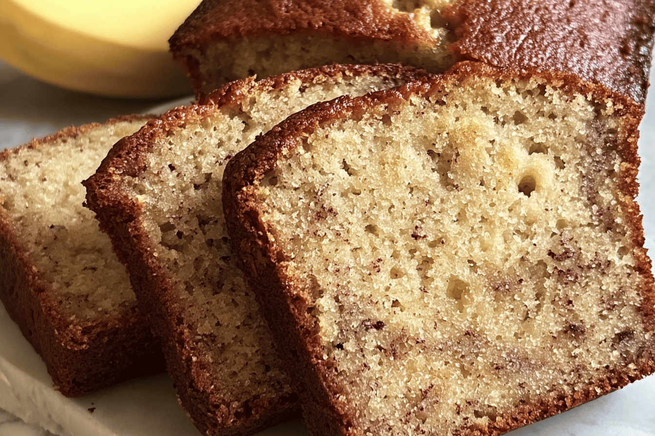 Classic Moist Banana Bread