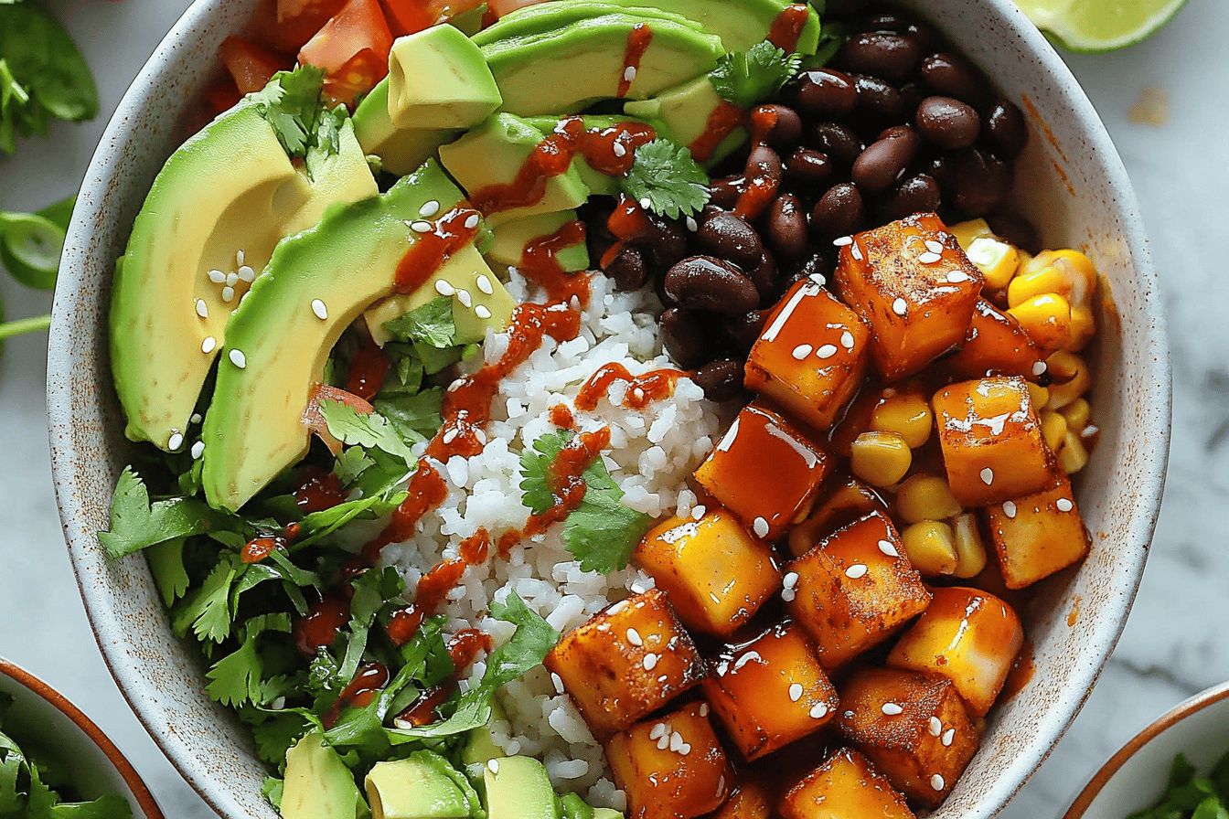Colorful Burrito Bowl