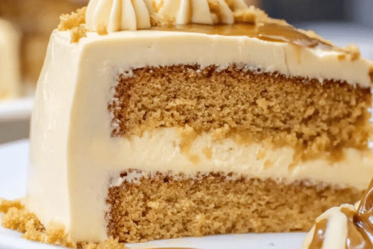 Cookie Butter Cake