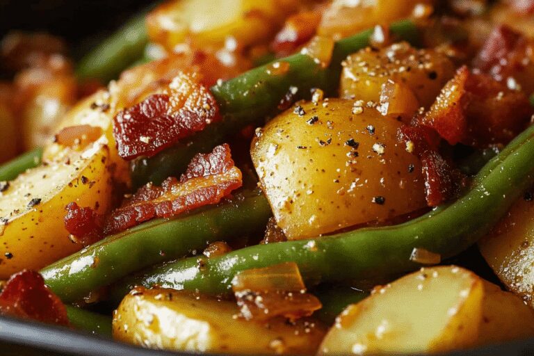 Country Ranch Green Beans Potatoes