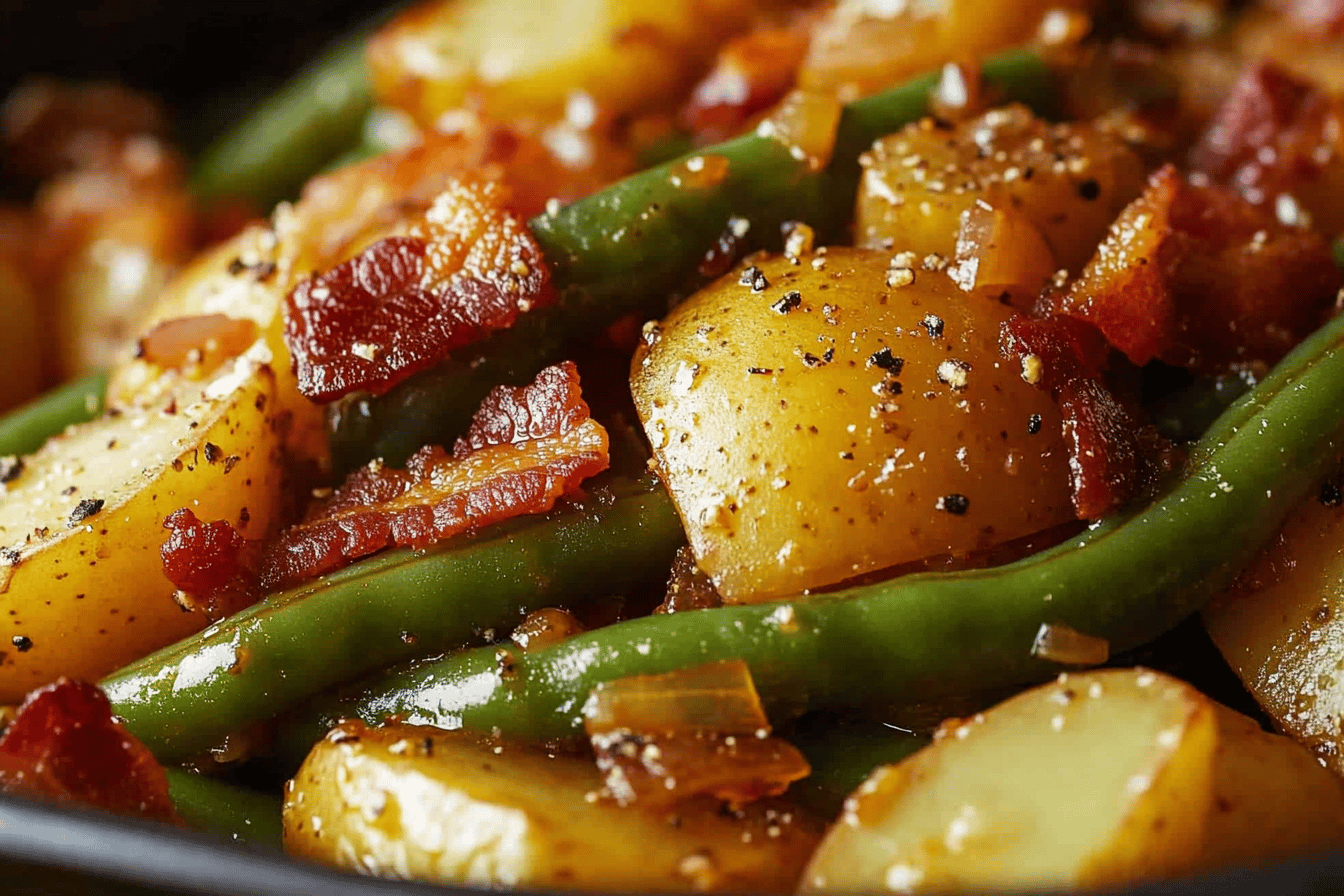 Country Ranch Green Beans Potatoes
