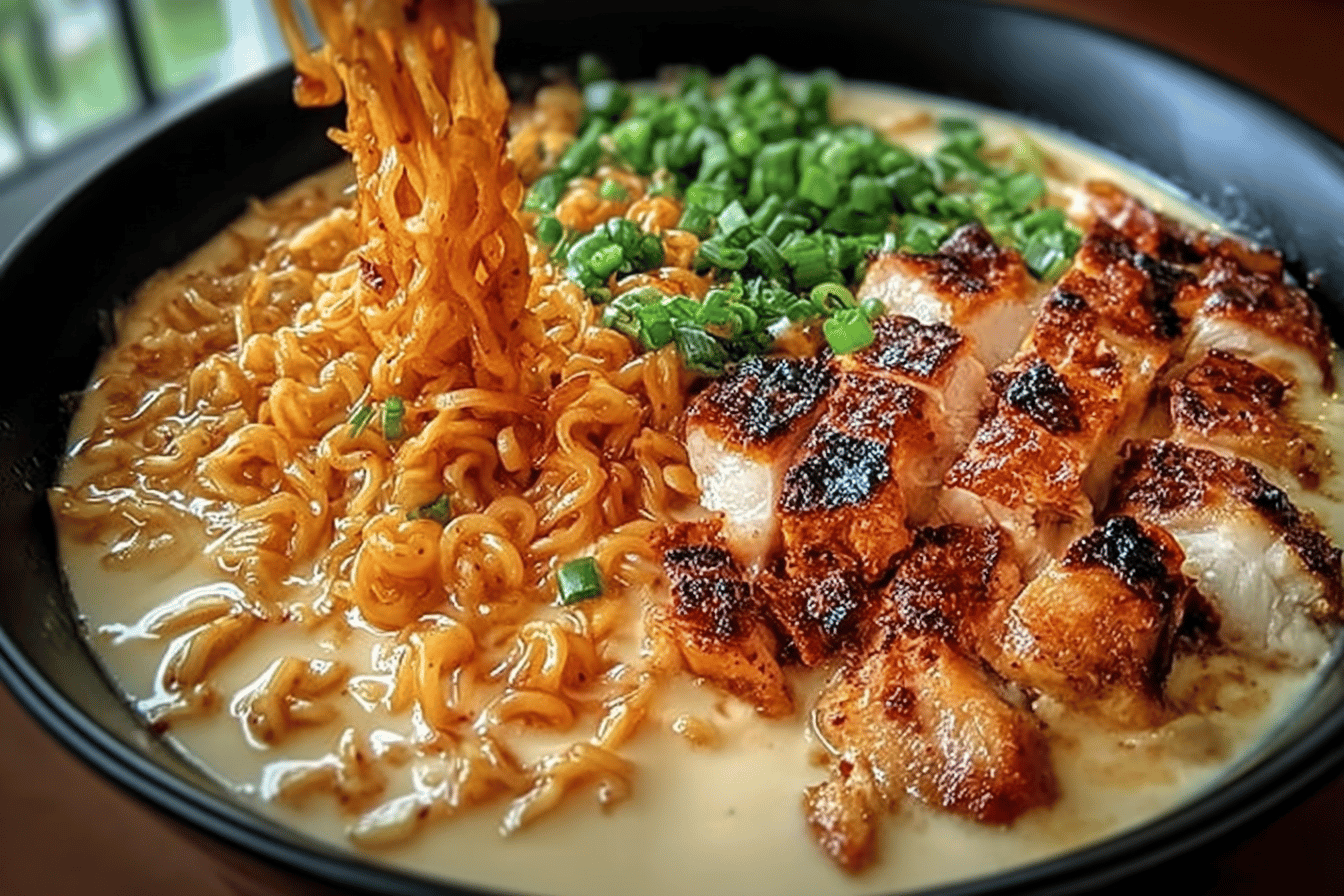 Fiery Chicken Ramen
