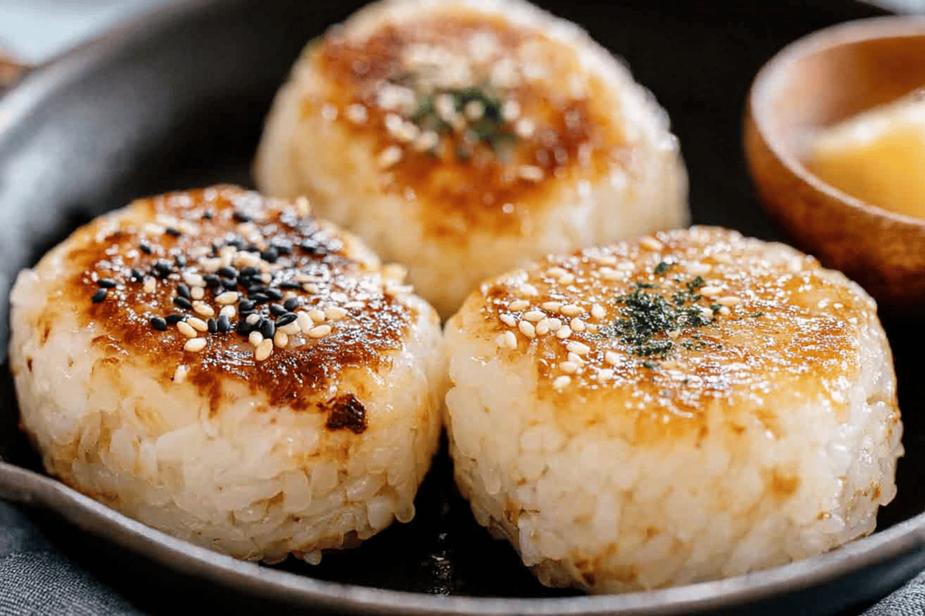 Grilled Rice Balls