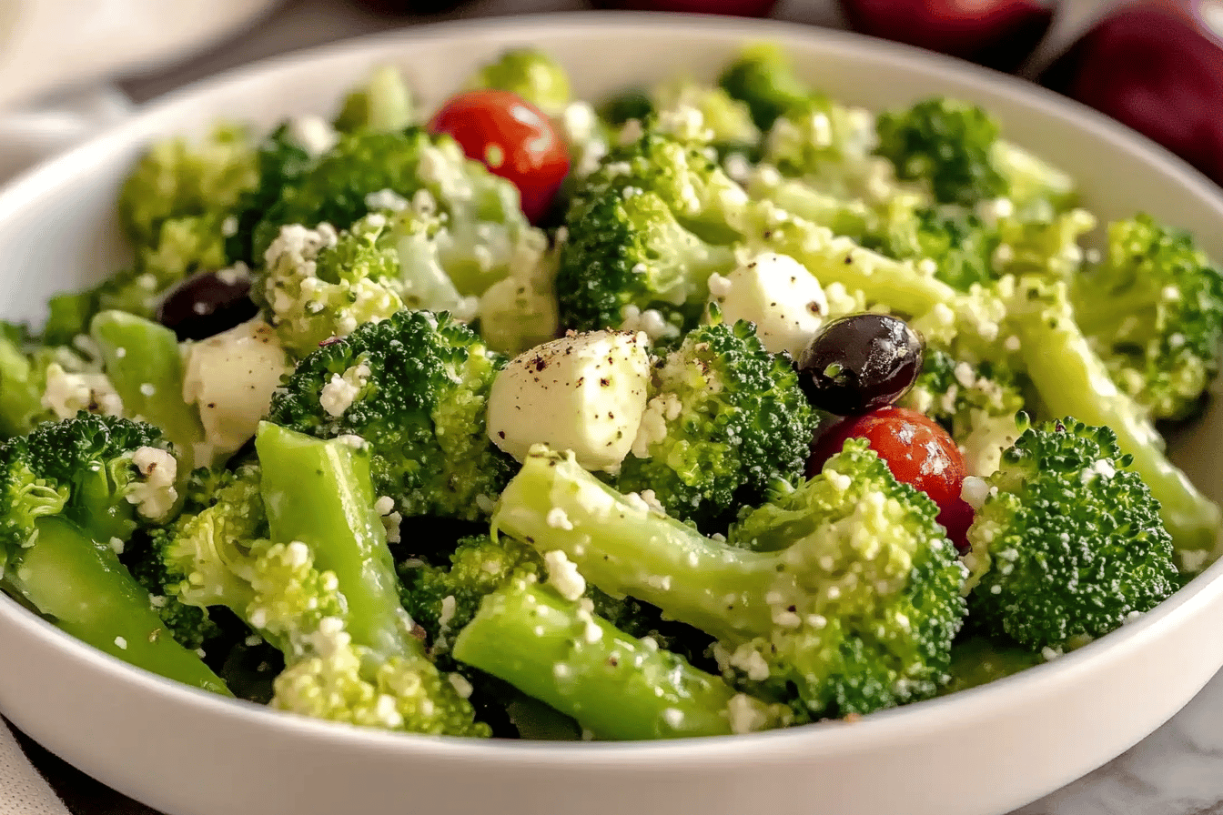 Healthy Italian Broccoli Salad