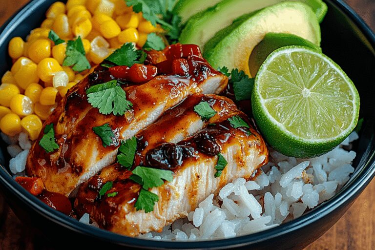 Honey Chipotle Chicken Bowl