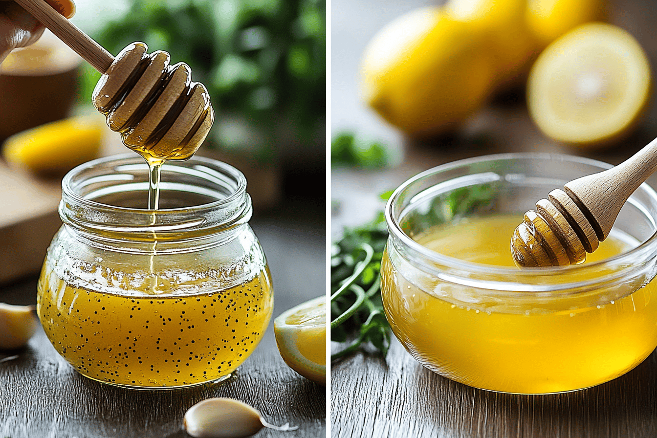 Honey Lemon Vinaigrette Dressing