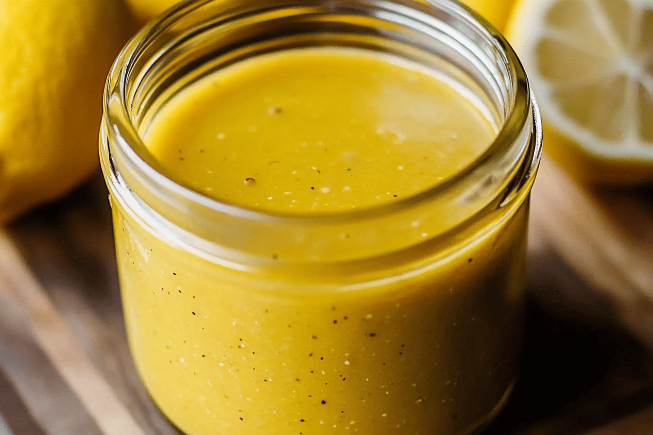 Honey Lemon Vinaigrette Salad Dressing