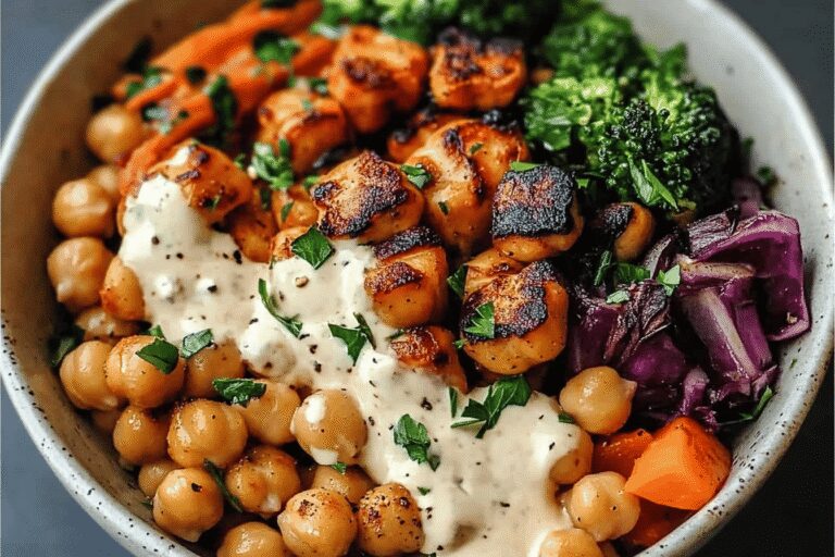 Mediterranean Chickpea Bowls