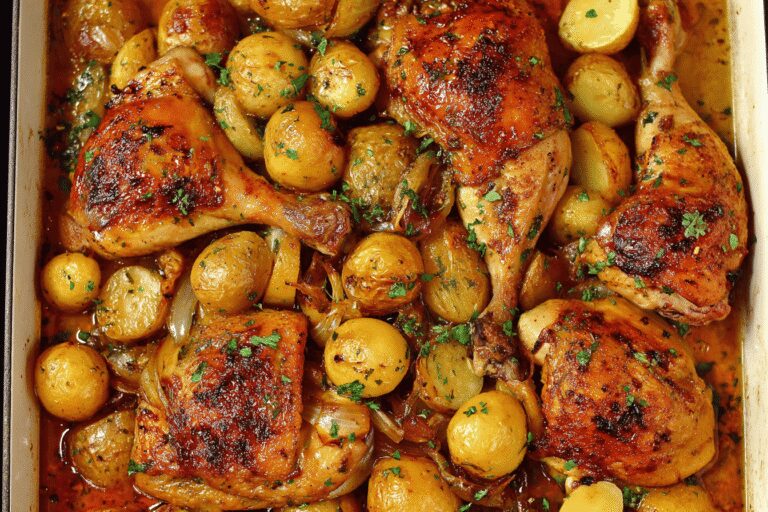 One-Pan Chicken and Potatoes
