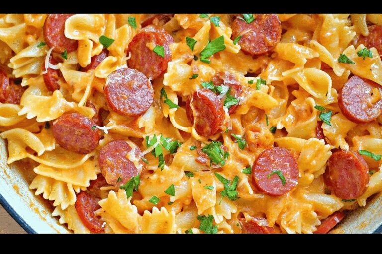 One Pot Kielbasa Pasta