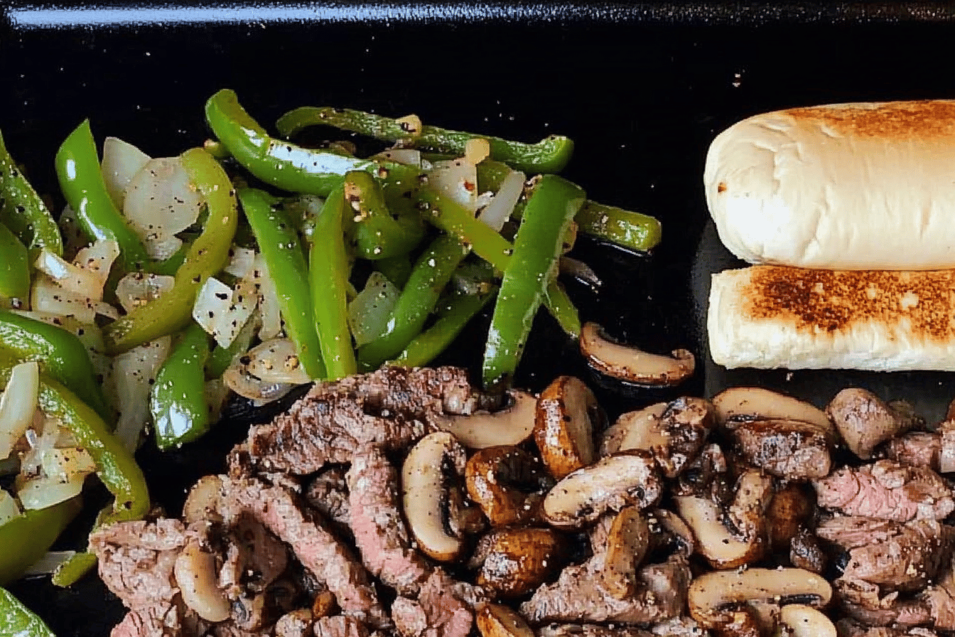 Philly Cheesesteak on Blackstone