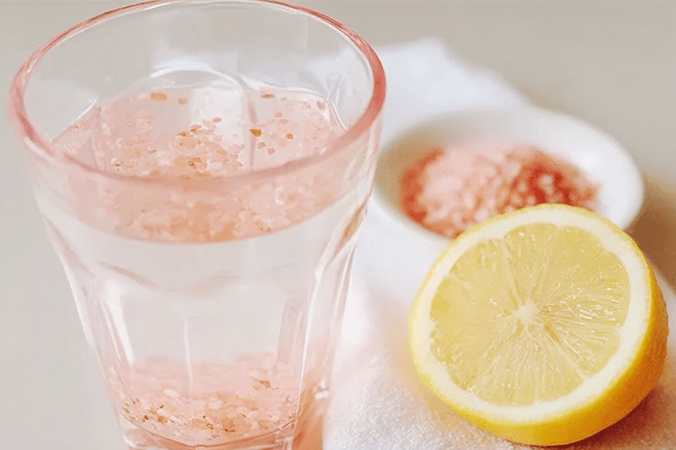 Pink Himalayan Salt Lemonade