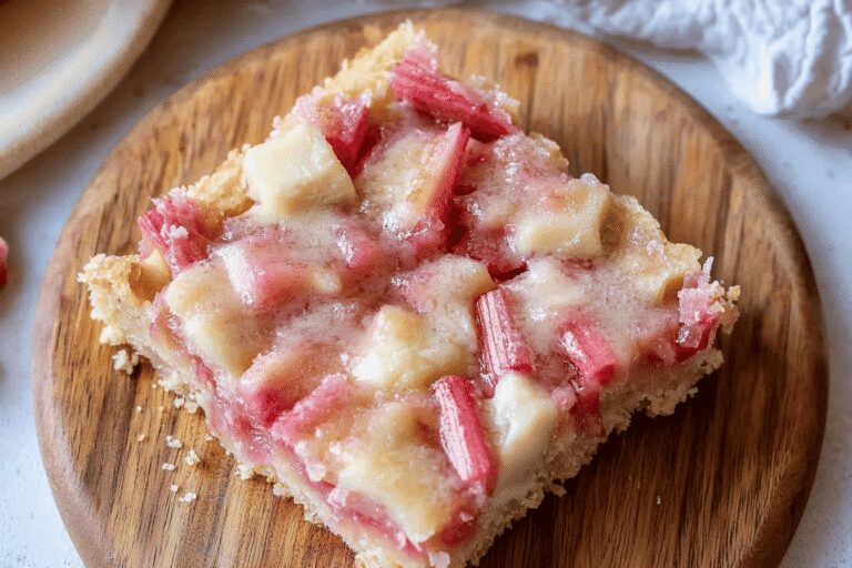 Rhubarb Bars