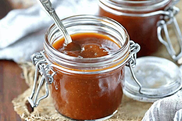 Roasted Rhubarb Barbecue Sauce