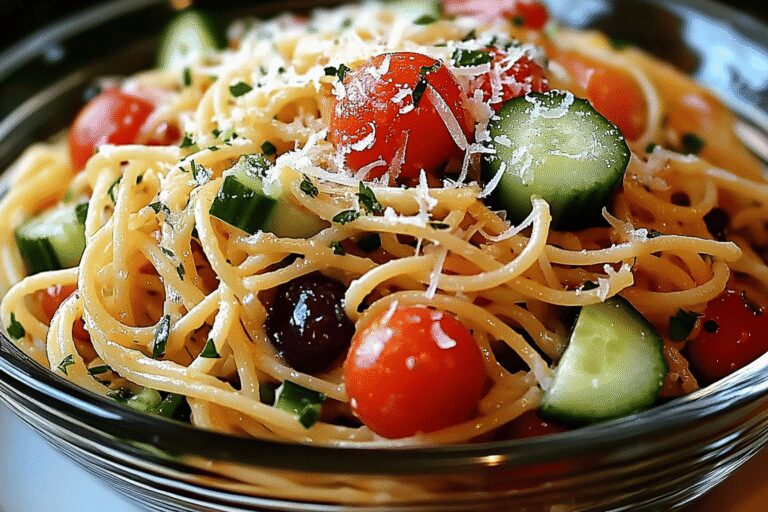 Spaghetti Salad Recipe