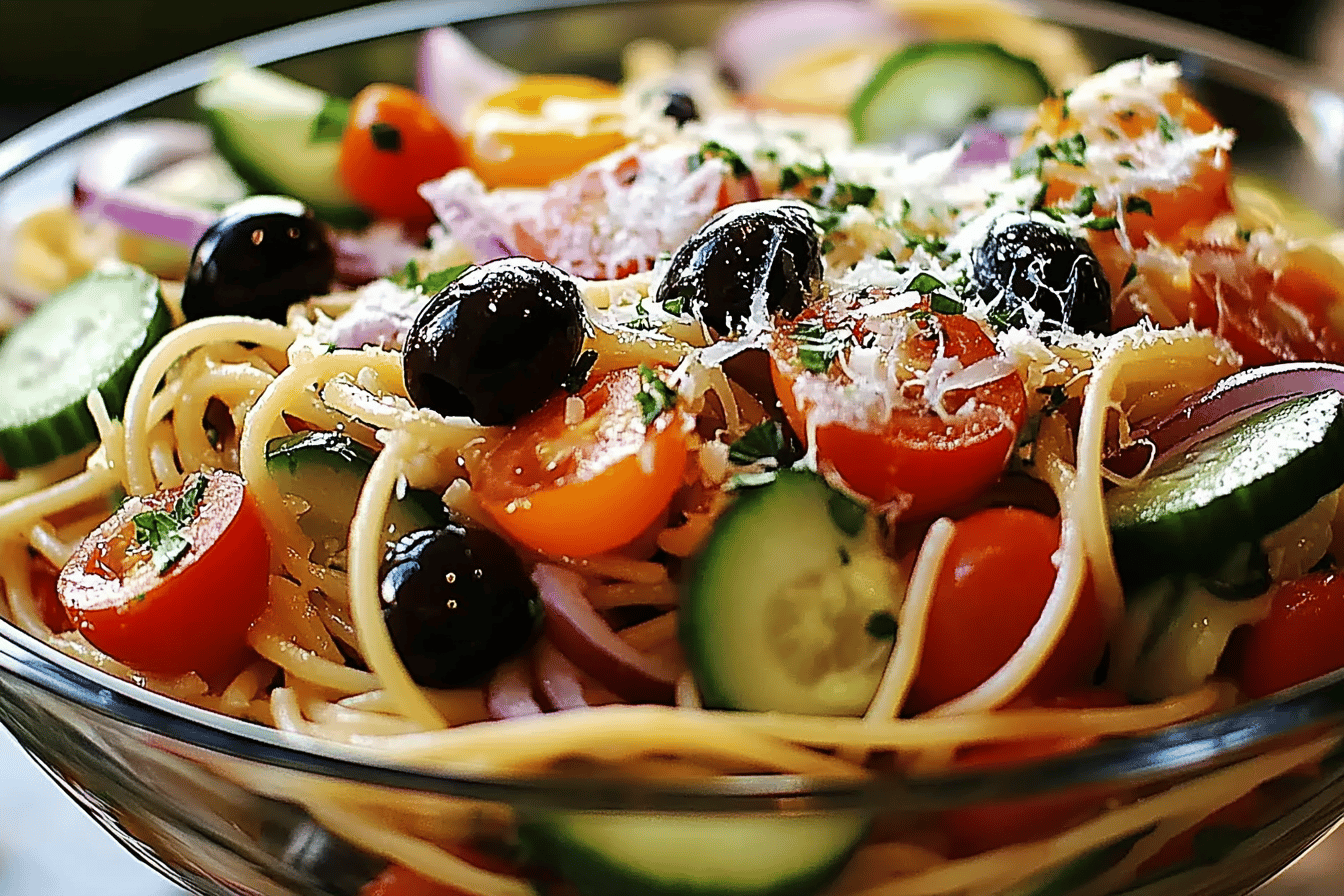 Spaghetti Salad Recipe