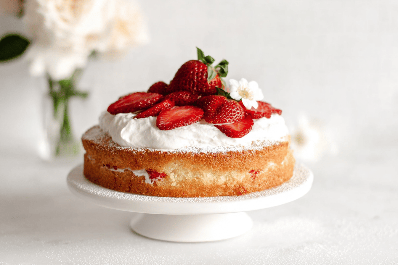 Strawberry Shortcake Cake