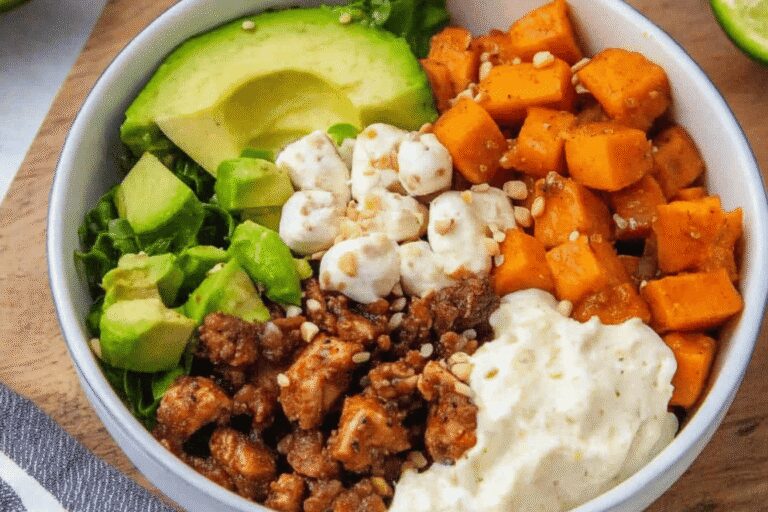 Thai Peanut Chicken Bowl