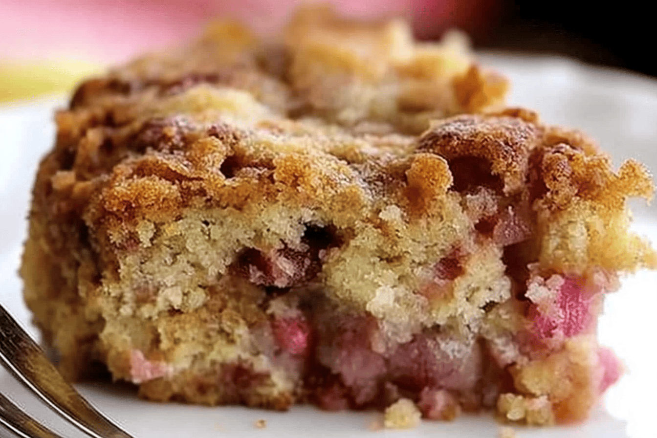 The Best Rhubarb Cake Recipe