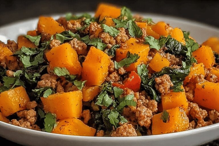 Turkey Sweet Potato Skillet