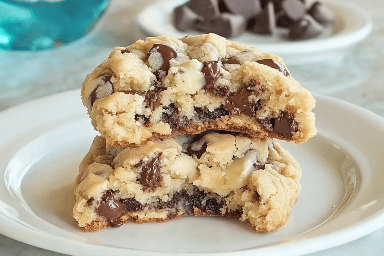 Ultra Thick Chewy Chocolate Chip Cookies