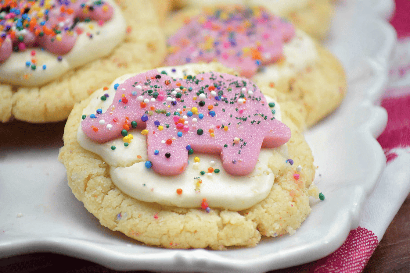 Crumble Animal Cookies
