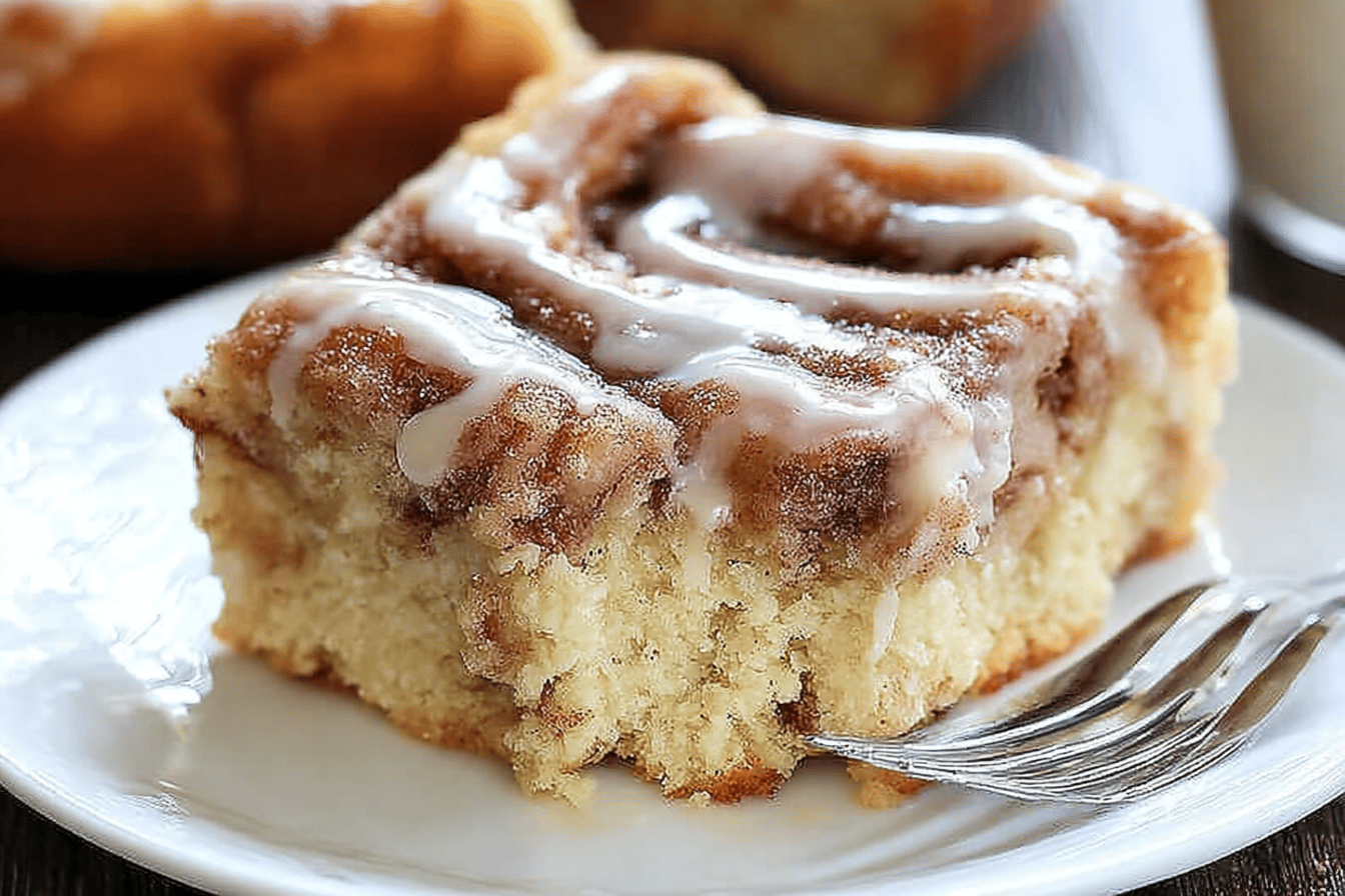 Easy Cinnamon Roll Coffee Cake