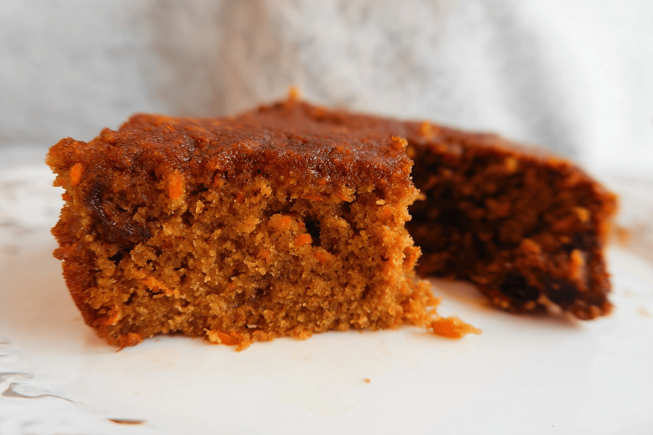 Easy Oatmeal Carrot Cake