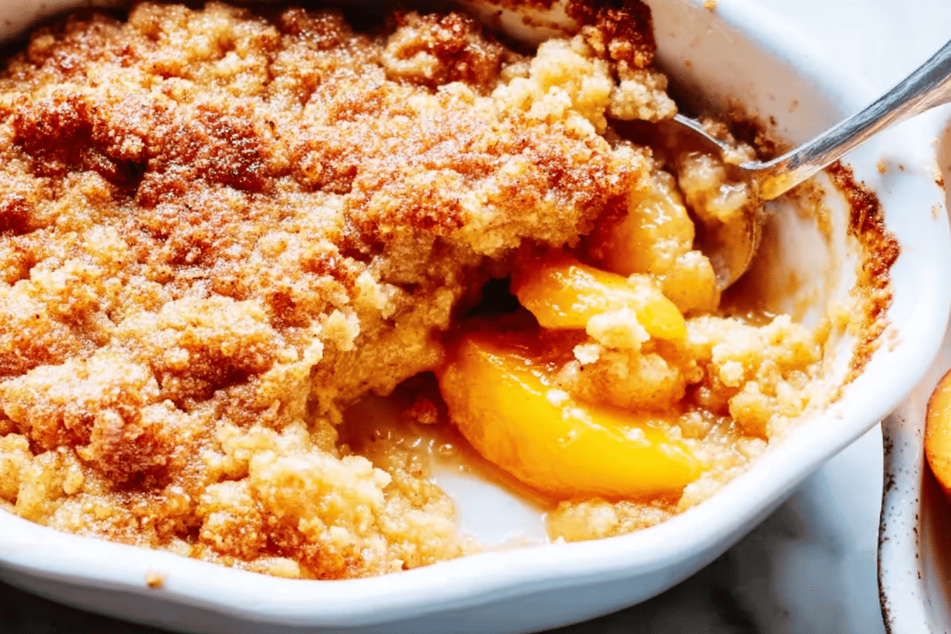 Easy Peach Cobbler
