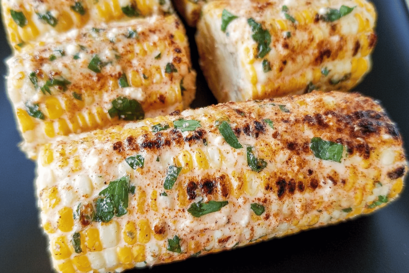 Grilled Mexican Street Corn
