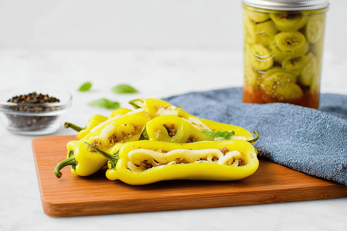 Stuffed Banana Peppers Recipe