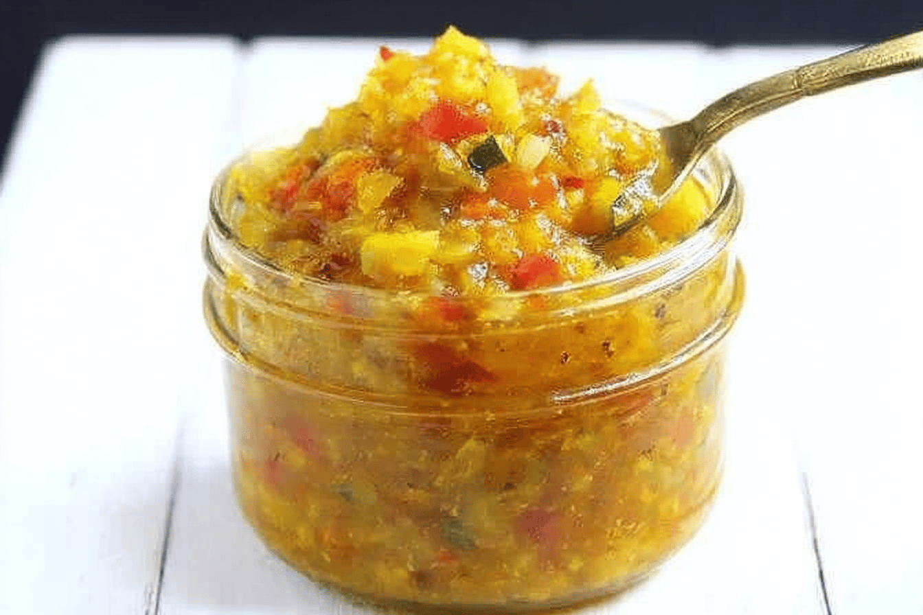 Sweet and Spicy Zucchini Relish