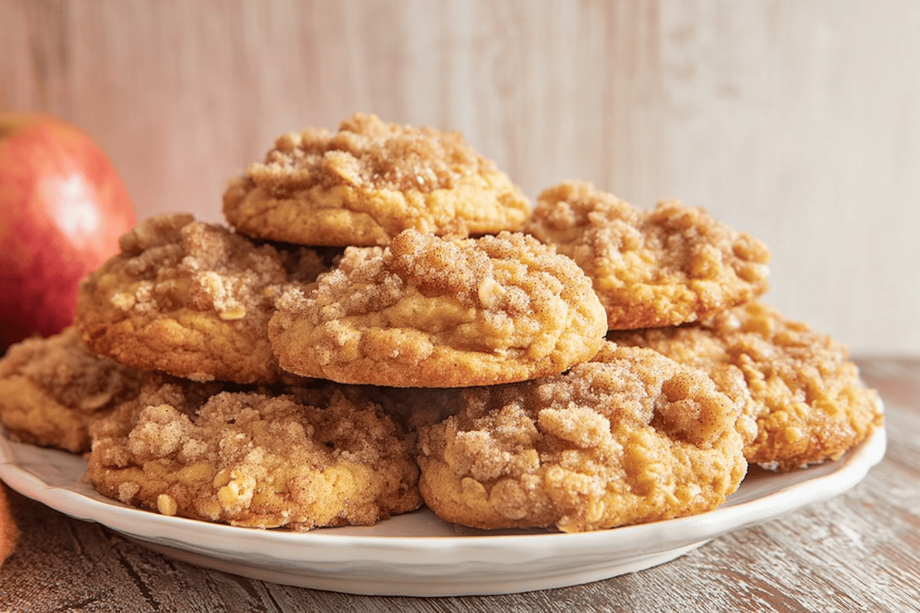 Apple Crumb Cookies