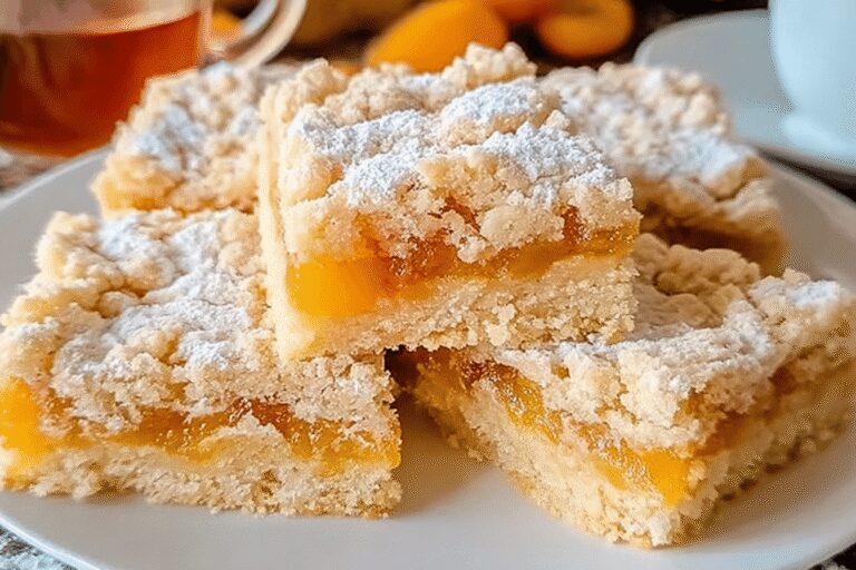 Apricot Shortbread Bars