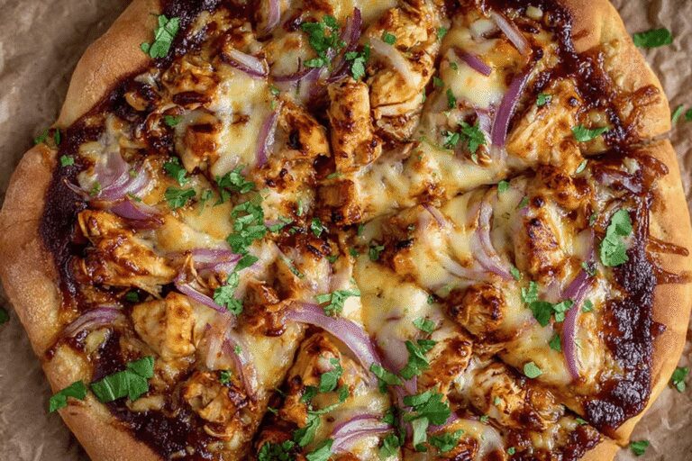 BBQ Chicken Pizza